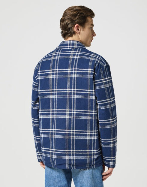 Wrangler Men's Casey Reversible Shaket in Navy